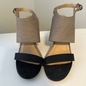 CL by Chinese Laundry Black and Tan Sandals